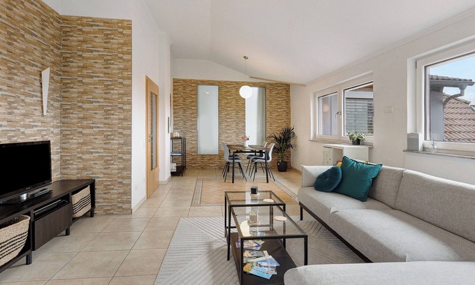 Radolfzell am Bodensee Appartement | Appartement moderne avec vue sur le lac et balcon