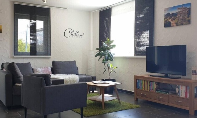 Fladungen Appartement | Modern vacation apartment (60 m²) for up to 4 people with spacious terrace