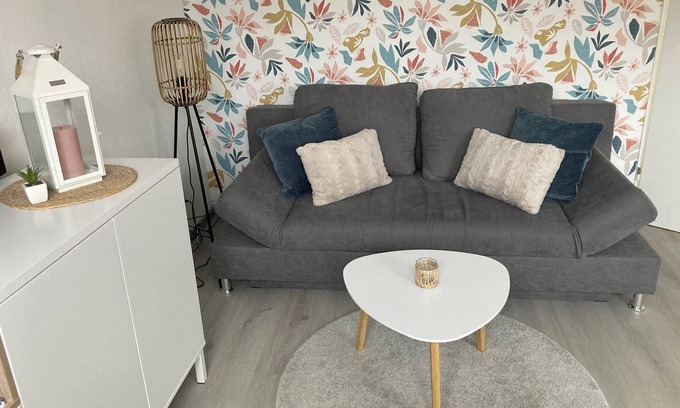 Warburg Appartement | Modern vacation apartment "Diemelaue" located on the Diemel, own garden seating area