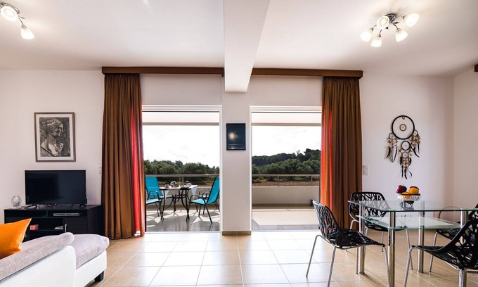Klismata Villa | Villa moderne Broumas - Un havre spacieux