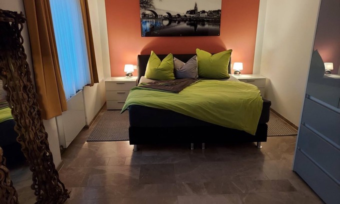 Kelheim Appartement | Appartement moderne (45 m2) situé sur les rives du Danube avec connexion Wi-Fi gratuite