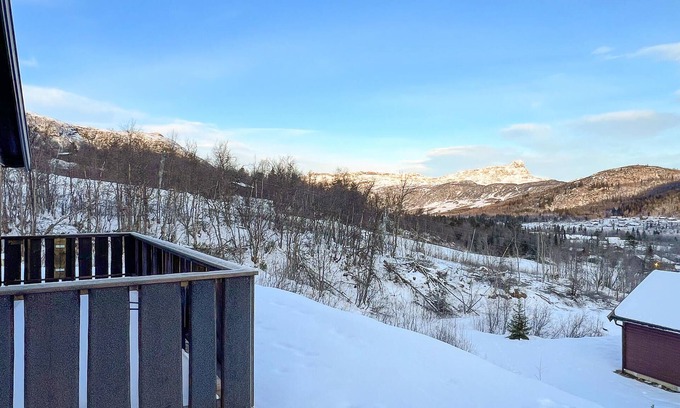 Vang Maison | Moderne hytte midt i skibakken