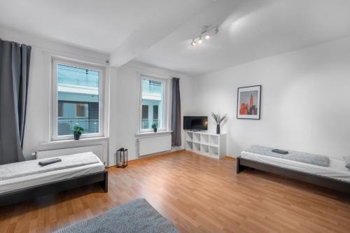 Celle Appartement | Moderne Wohnung mit Badewanne und Küche