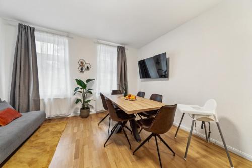 Reudnitz-Thonberg Appartement | Modernes City-Apartment am Park