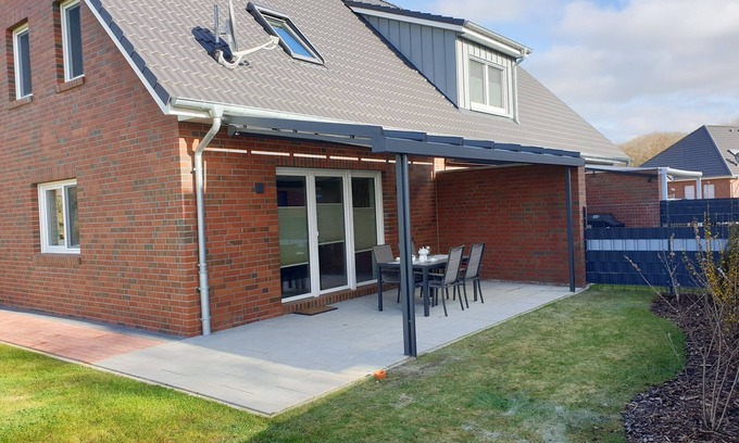 Dornum Maison | Modernes Reihenendhaus mit Tollem Weitblick