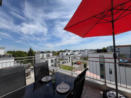 Noerdlingen Appartement | Modernes Serviced Apartment - FeWo Penthouse View