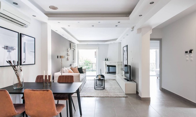 Khalandrion Appartement | Appartement 2BD Modernisé et Spacieux à Chalandri