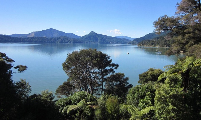 Moetapu Bay Maison | Moetapu Bay, with sea views and private beach.