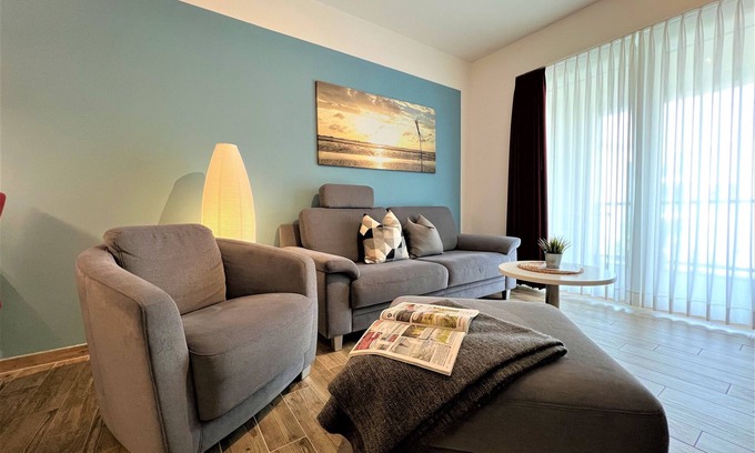 Dangast Appartement | Un lieu a été créé ici qui vous invite à vous détendre et à vous sentir bien.