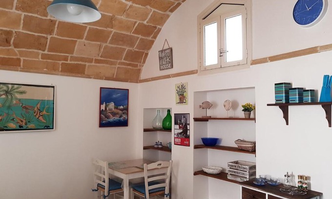 Gallipoli Historic Center Maison | Monolocale Bianca
