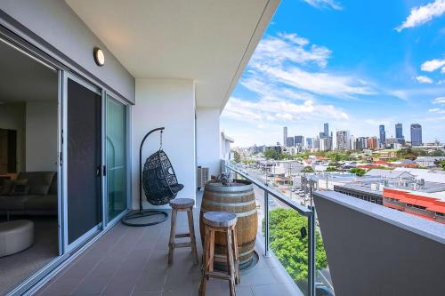 West End Appartement | Montague Metropolitan - Brisbane Cityscape Oasis