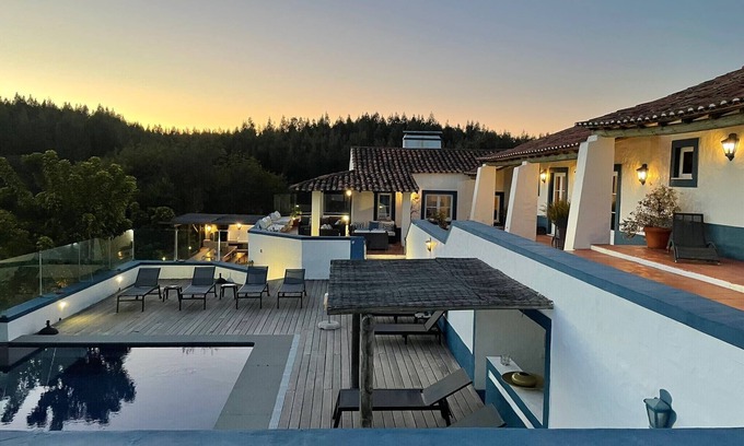 Santiago do Cacem Villa | Monte da Corte - Alentejo Maison de campagne avec piscine et tennis, près de la plage