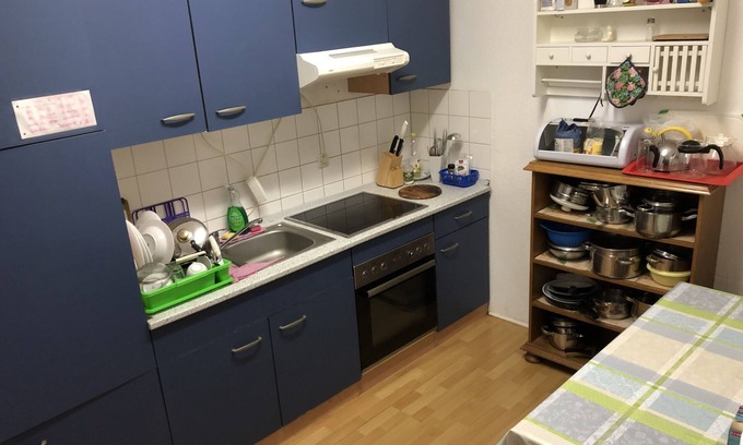 Krampfervorstadt Appartement | Chambre double "Monteur Domizil Erfurt" 301