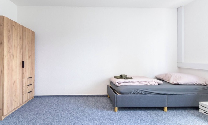 Muenster Appartement | Monteurapartment I 8 Betten I Küche I Waschmaschine I Balkon