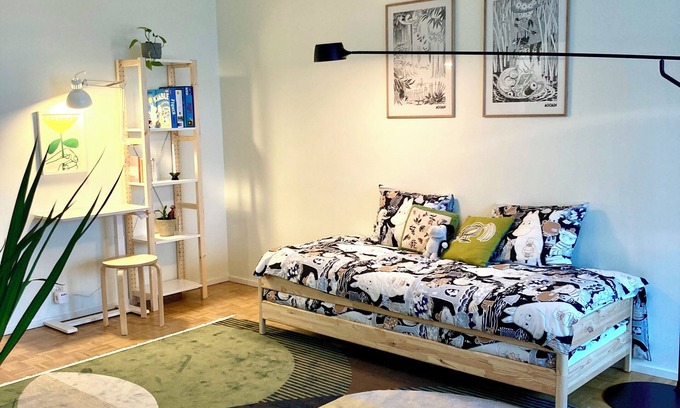 Pasila Appartement | Moomin Lover Home in Central Helsinki - Pool & Sauna