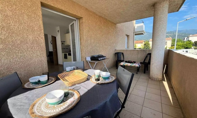 Moriani-Plage Appartement | MORIANI Centre Bright T3 close to the sea and shops