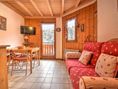 Morzine Appartement | Morzine : Charmant 2 pièces avec mezzanine, 4-5 pers., proche télécabine, parking inclus - FR-1-524-132