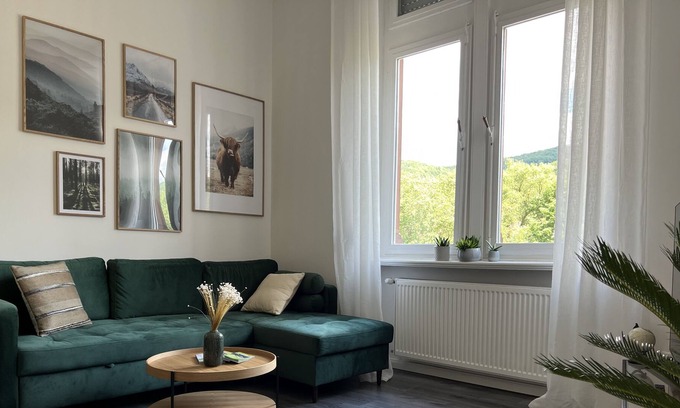 Sankt Aldegund Appartement | Moselle view I old building I 4 people I terrace