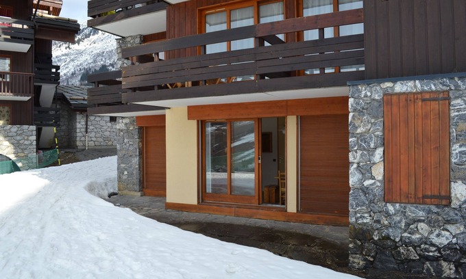 Les Avanchers-Valmorel Appartement | Studio montagne Valmorel Savoie skis aux pieds