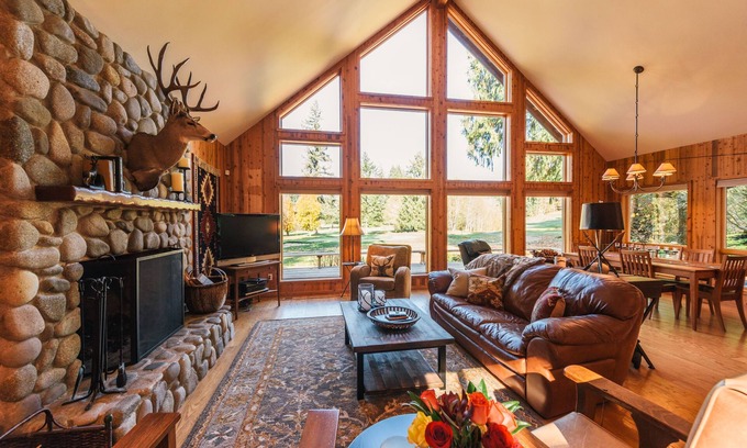 Welches Maison | Retraite de terrain de golf de montagne