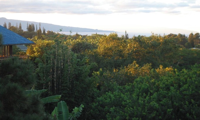 Pauwela Maison | Vue sur la montagne à l'océan Pole House @ Maui Adventure Villa