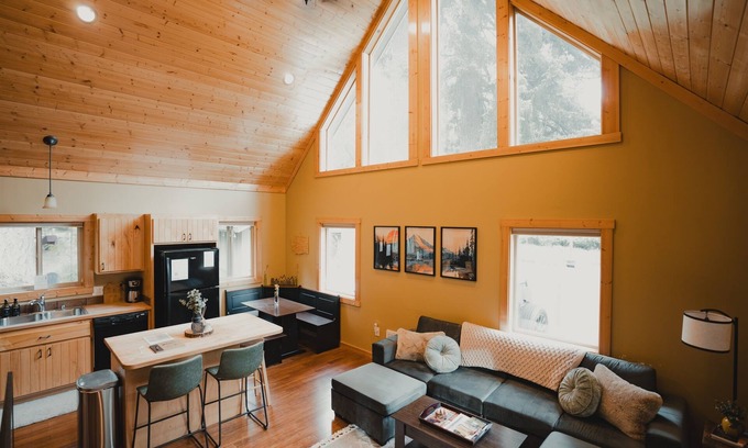 Paradise Estates Cabine | Rainier Retreat w/ HotTub I Firepit l Games l EV