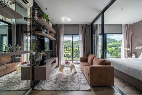 Tha Thaewawong Appartement | Mountain-view 1BR 9F Sriracha byน้องมังคุด NoParking