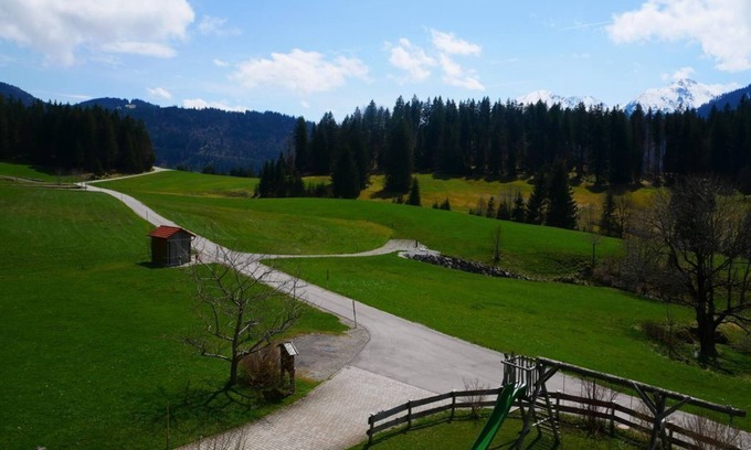 Unterjoch Appartement | Mountain view - Bergbauernhof Weber