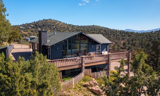 Payson Cabine | Mountain Views at Rim Country Chalet