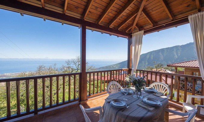 La Orotava Maison | Maison en bois avec barbecue, Wifi, Parking, Jardin panoramique