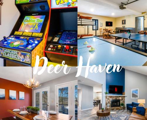 McGaheysville Maison | Mtn Views, Hot Tub, 2 Game Rms, Fire Pit, Pet Friendly, Top Mtn