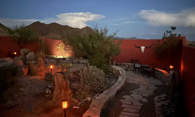 Study Butte-Terlingua Maison | Mucho Gusto: Luxury 2br2ba, 3 Minutes from BBNP