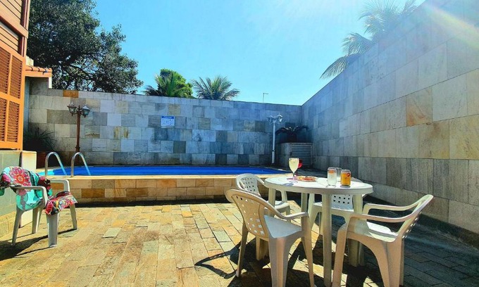 Tupy Maison | Muito espaço, Piscina, Churrasqueira, Wi-Fi, SmartTV