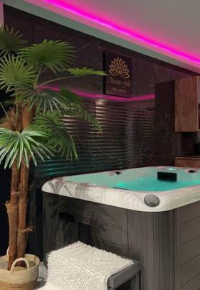 Landrethun-le-Nord Maison | Murano Gold Gîte avec SPA & SAUNA Privatif