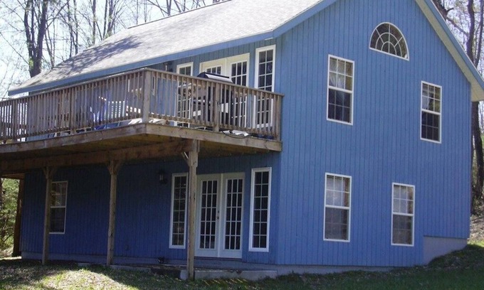 Hartwick Maison | My Blue Heaven - Cooperstown area house in a quiet country setting
