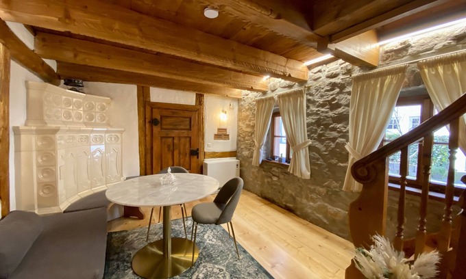 Hohenwettersbach Maison | My mini house | 2 rooms | Smart TV | Stone & wood