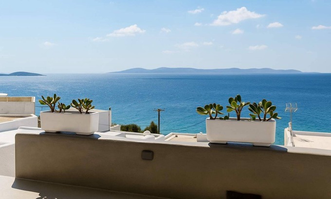 Tourlos Appartement | Mykonos Blanc Nest - Sea View Escape