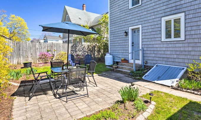 Mystic - New London Copropriété | Mystic Refuge w/Patio < 1 Mi to Downtown!