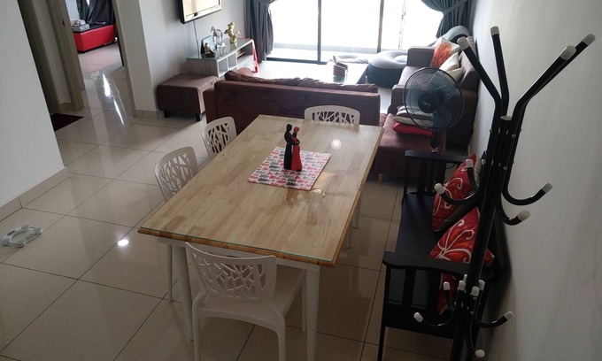 Johor Bahru Appartement | mySuites 2-BR 6pax} - 3 minutes en voiture du centre commercial Sutera