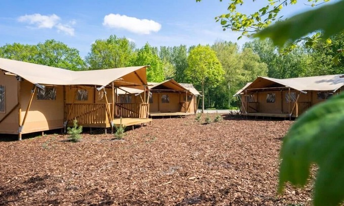 Municipality of Amstelveen Cabine | Glamping tent with 2 bedrooms and a terrace
