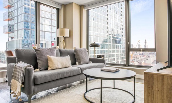 West End Appartement | N Station 1BR w Gym WD nr TD Garden BOS-638