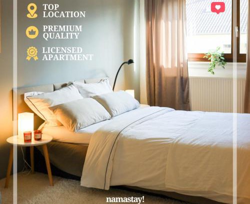 Mannheim Appartement | namastay! - Moderne Stadtwohnung am NTM und Blick auf den Wasserturm