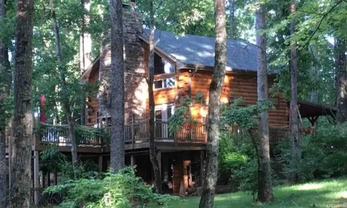 Marietta Cabine | Napaw Mountain Log Cabin ~ A Magical MountainTop Experience
