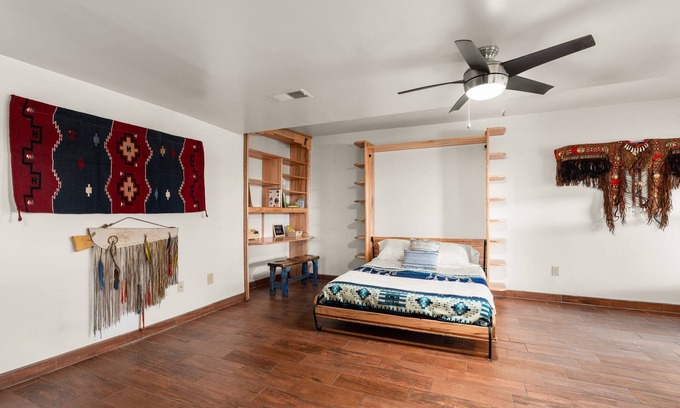West Park Maison | Native Charm Adobe Guesthouse in Historic Old Town with wifi, AC, patio grill.