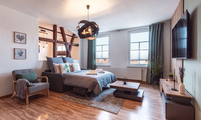 Ilversgehofen Appartement | Nature Apartments - 100 qm, Zentral, 7 Pers