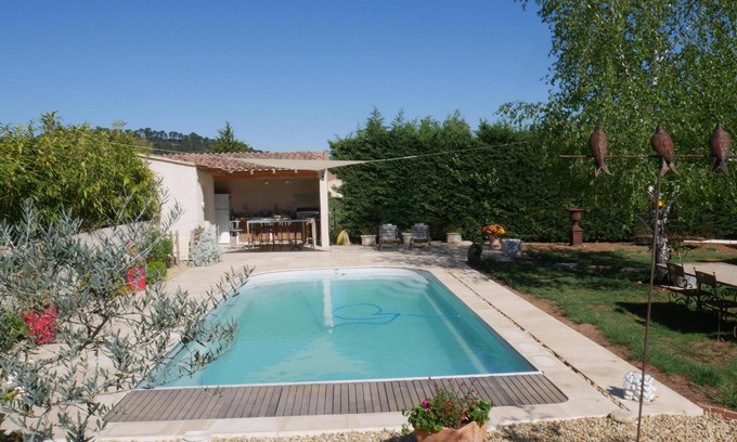Fuveau Villa | Proche Aix en Pce Villa Confortable et climatisée avec piscine privée chauffée.