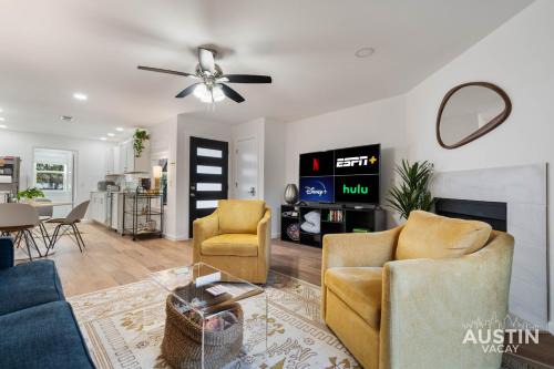 Brentwood Appartement | Near BBQ, Coffee More in Brentwood Pet-Friendly 2BR 1BA Condo By Austin Vacay