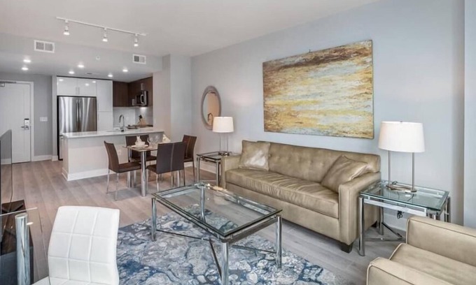 Woodmont Triangle Appartement | Appartement 1 chambre | Bethesda MD | Près des magasins | par GLS