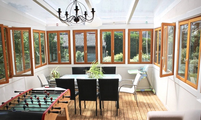 Illfurth Cottage | Près Canal, 8 pers, idéal pour visiter l'Alsace + 8 vélos, ping-pong