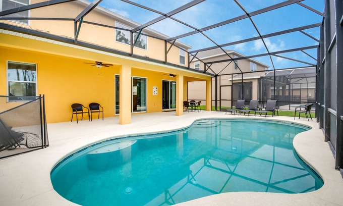 Watersong Maison | Près de Disney 6 chambres / 4. 5 salles de bain piscine privée villa